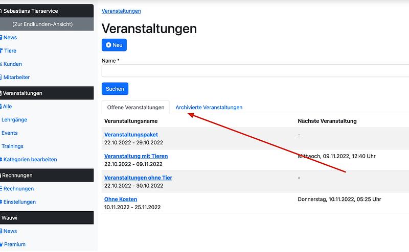 Archivierte Veranstaltungen